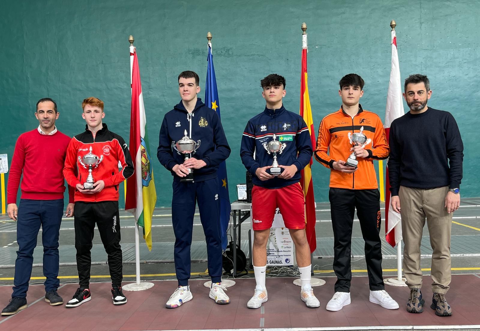 Medalla navarra en el Torneo Nacional Cadete